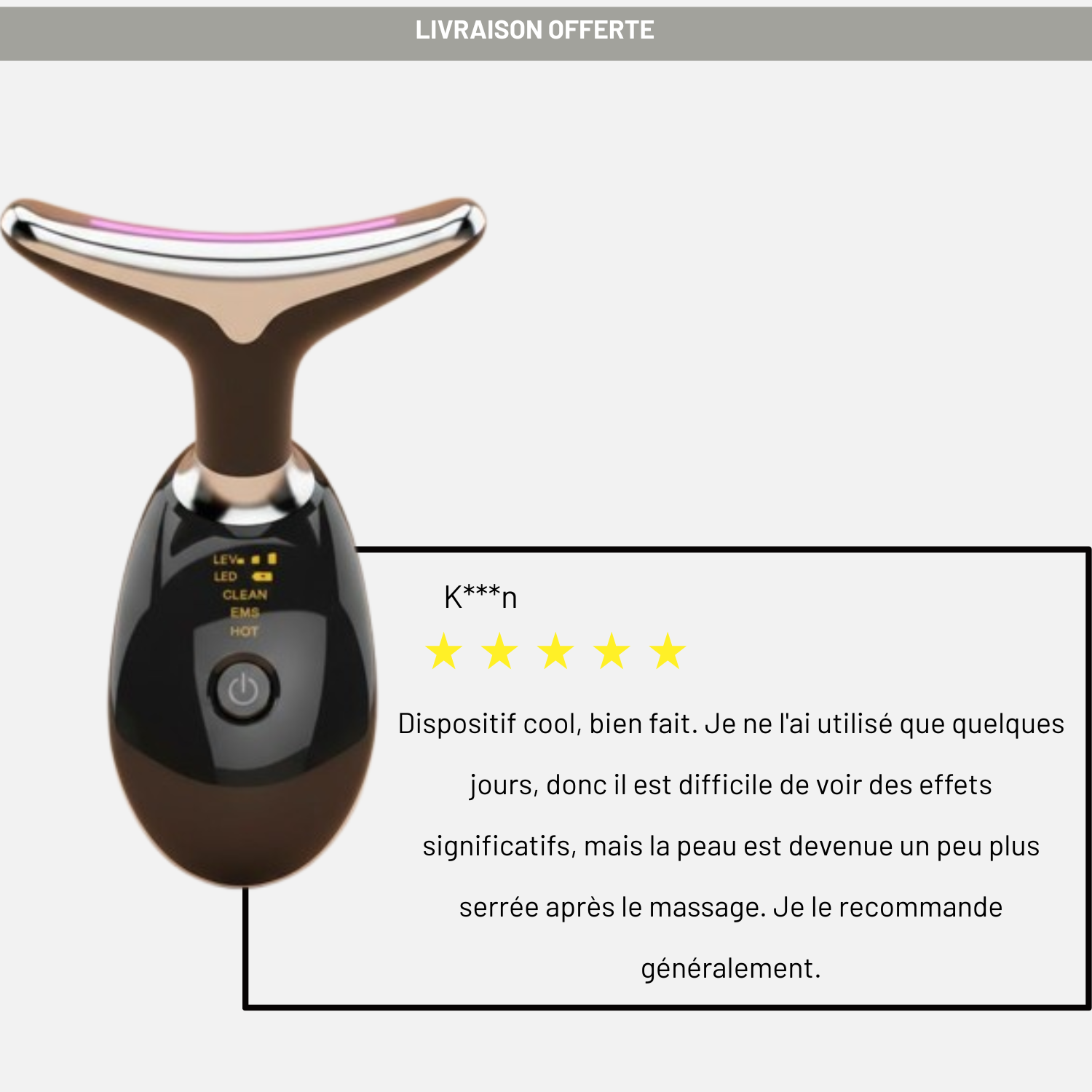 LuminaLift noir