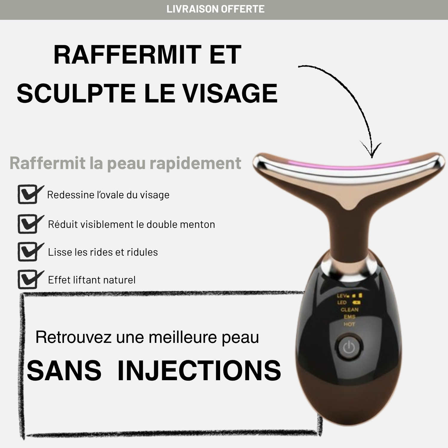 LuminaLift noir